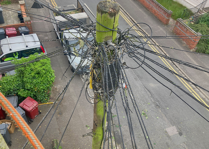 Telephone Wire Clearance